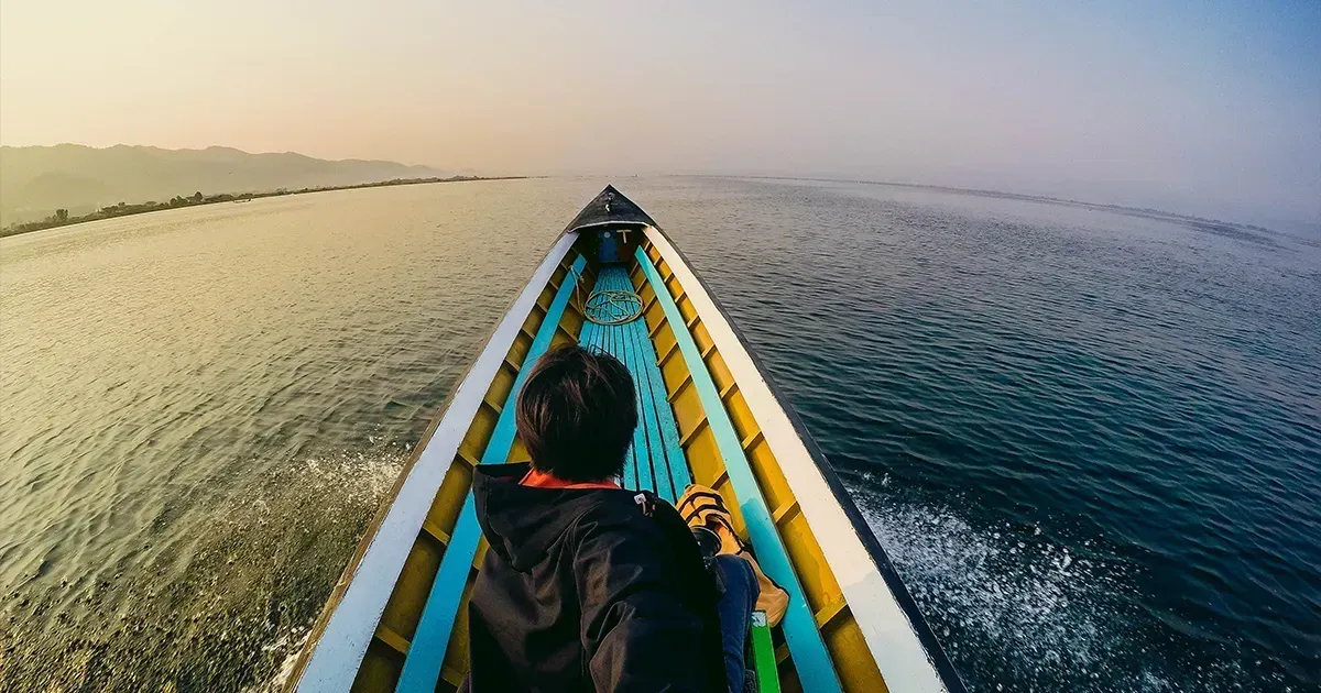 Bird watching at dawn in Manialtepec Lagoon near Puerto Escondido