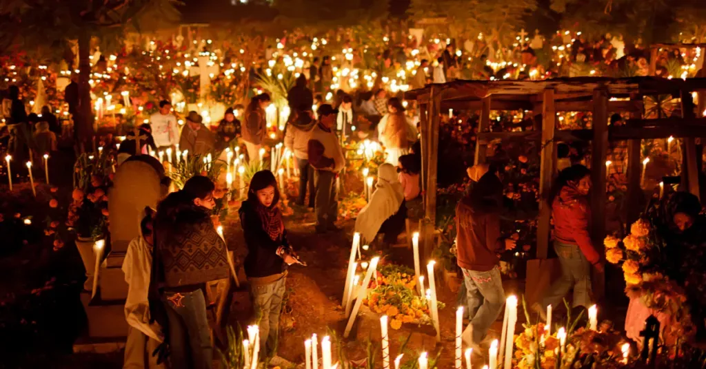 The Day of the Dead oaxacan celebration