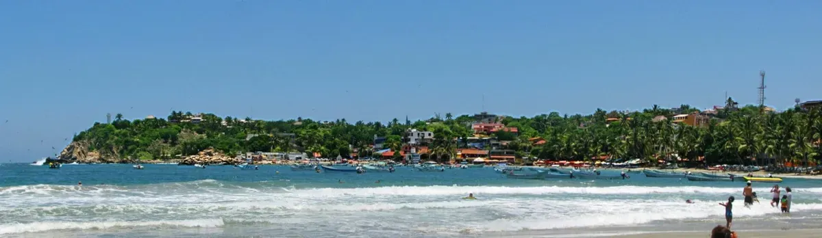 Historia de Puerto Escondido - Playa Principal