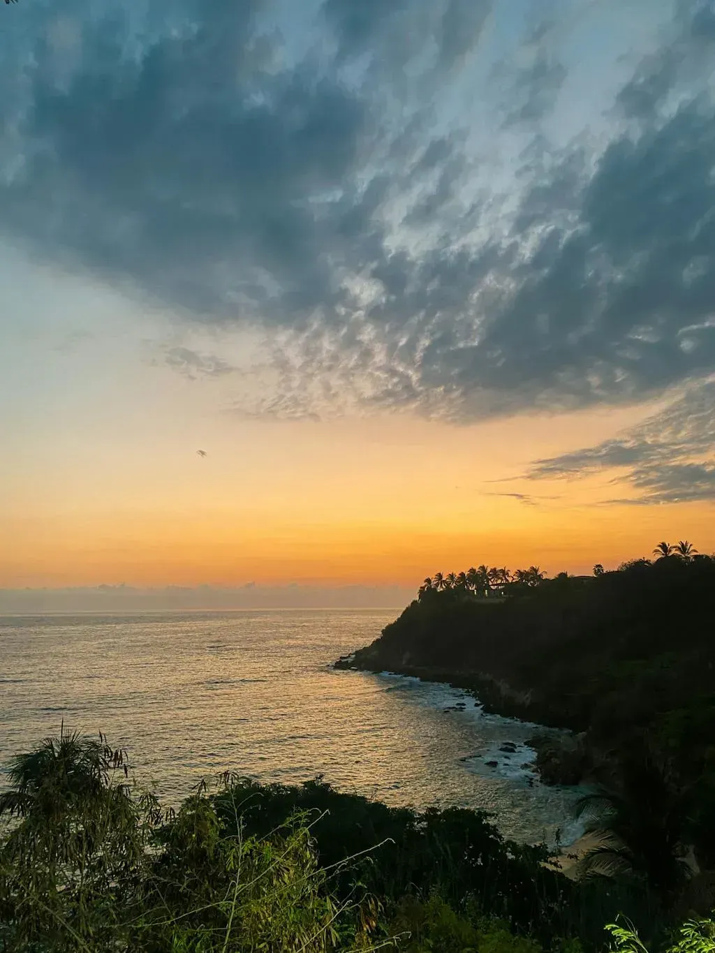 Punta Zicatela atardecer 