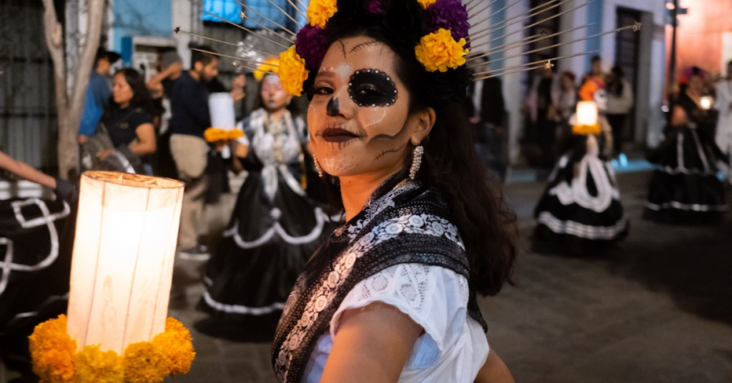 "Muertadas" oaxacan tradition