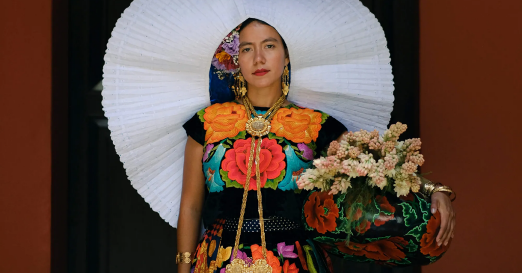 The Tehuantepec woman's costume